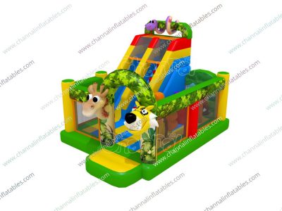 animal inflatable playground