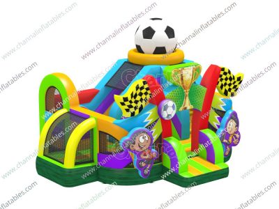 football championship inflatable playground