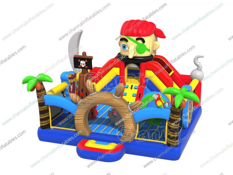 pirate inflatable playground