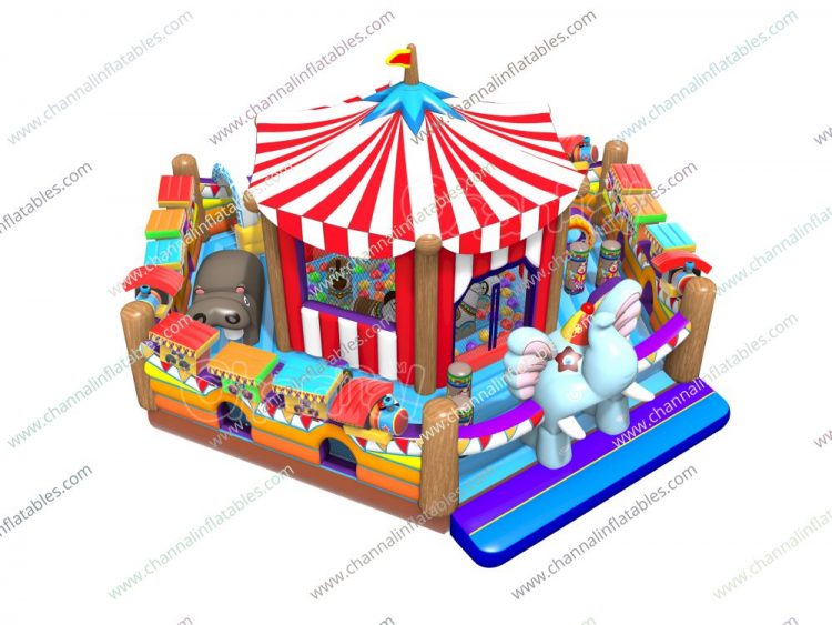 circus inflatable playground