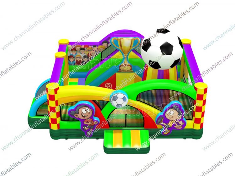 football championship inflatable playground