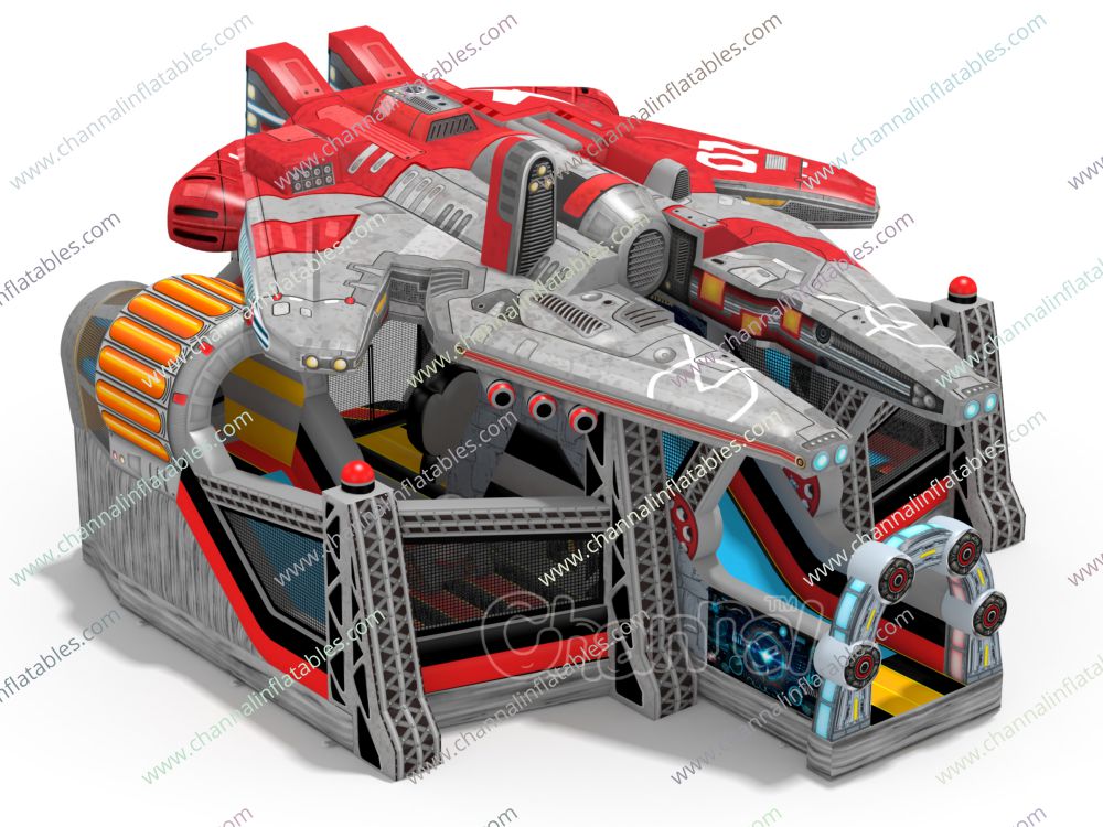 Starship Inflatable Playground - Channal Inflatables