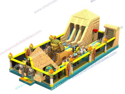 giant Ancient Egypt inflatable playground