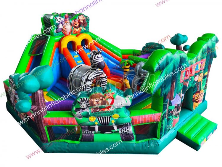 Atlanta zoo inflatable playground