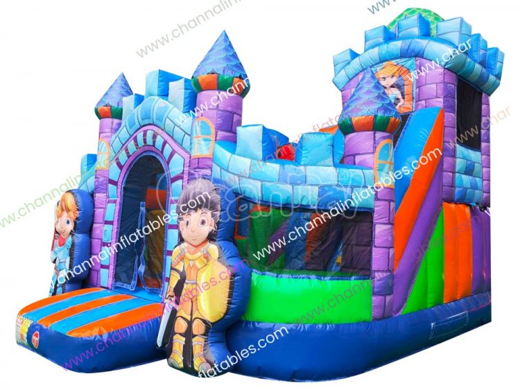princess rescue inflatable playground