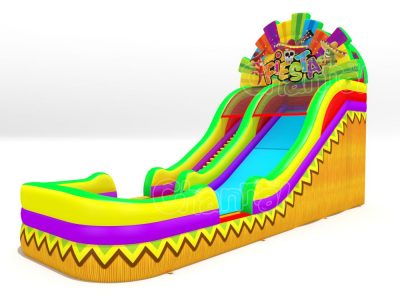 mexico fiesta inflatable water slide