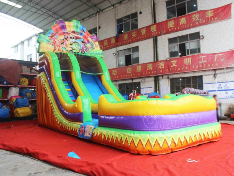 fiesta theme water slide