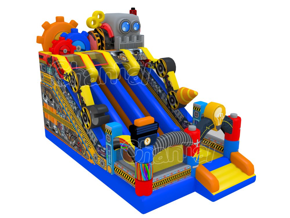 Robot Inflatable Slide Channal Inflatables