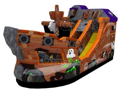 ghost ship inflatable slide