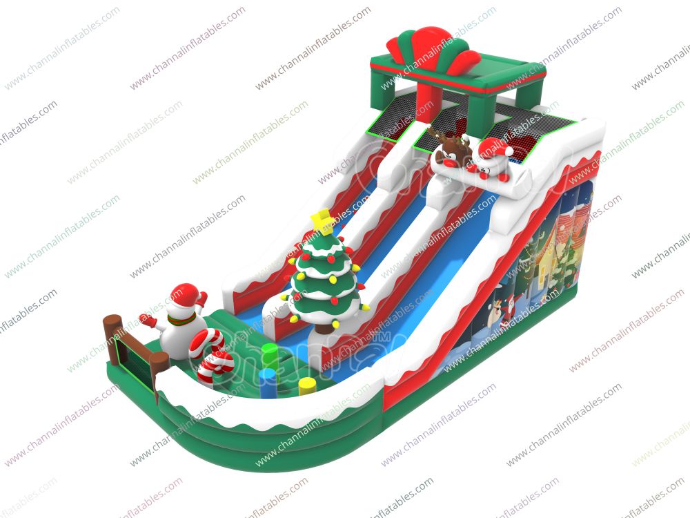 Christmas Inflatable Slide Channal Inflatables