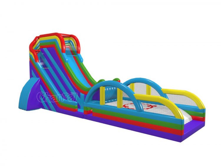 slingshot inflatable slide