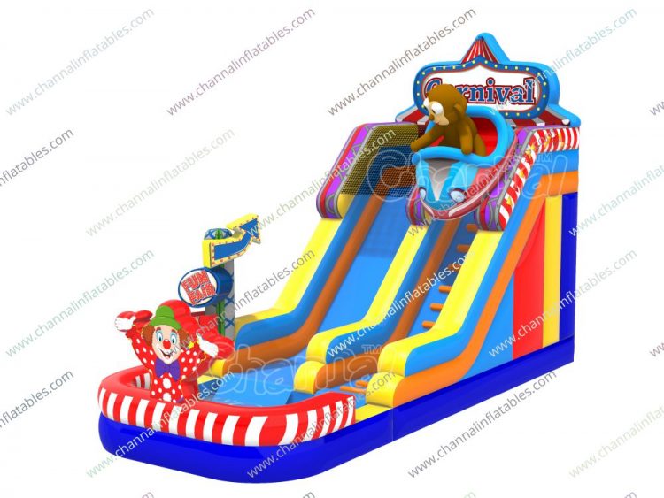 fun fair inflatable water slide