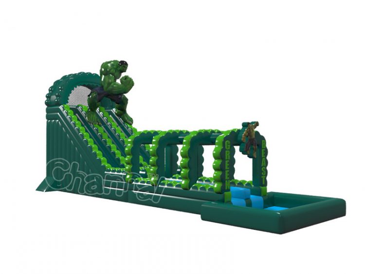 the hulk inflatable water slide