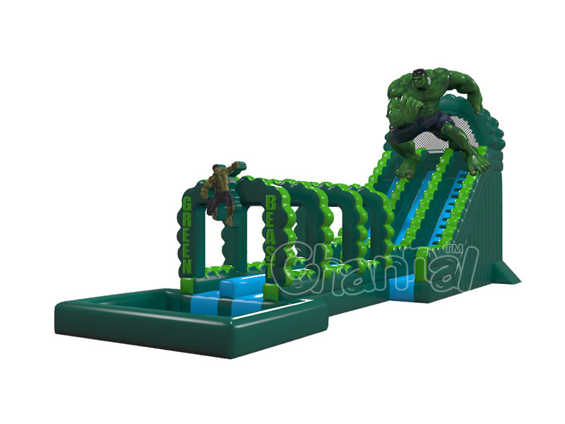 Hulk Inflatable Pool Toy The Hulk Inflatable Water Slide - Channal Inflatables