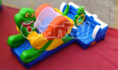 tortoise inflatable slide