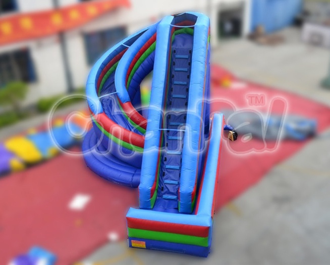 twister inflatable slide