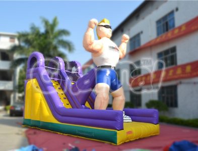 sportsman inflatable slide