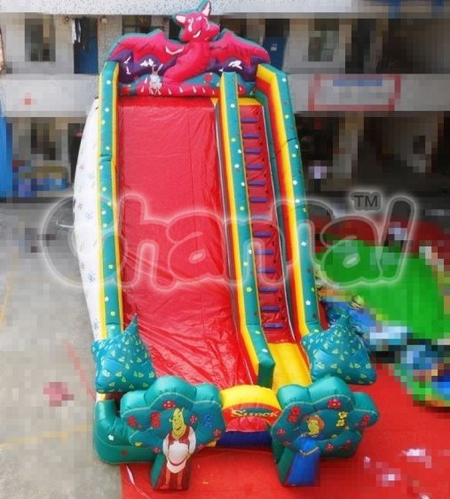 Shrek & Princess Fiona inflatable slide