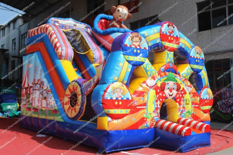 amusement ride fair inflatable slide