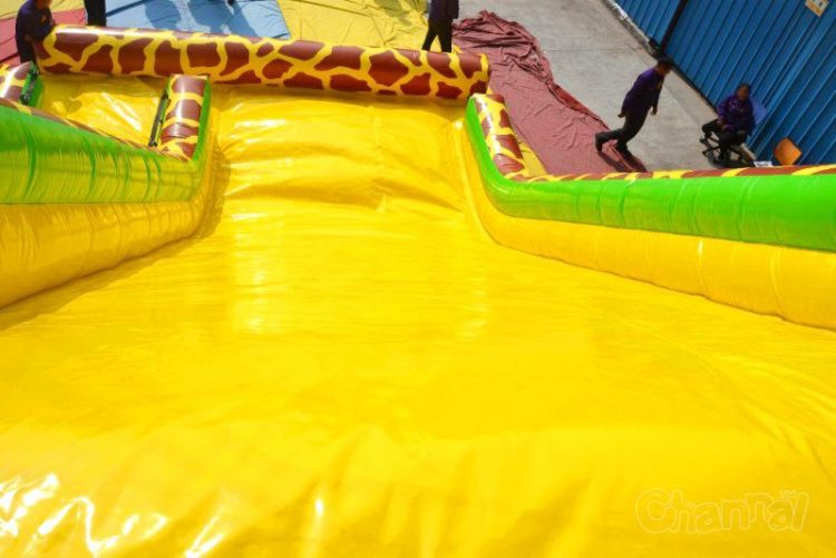 yellow slide