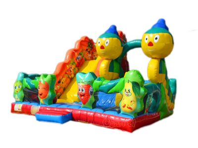 fruit inflatable slide