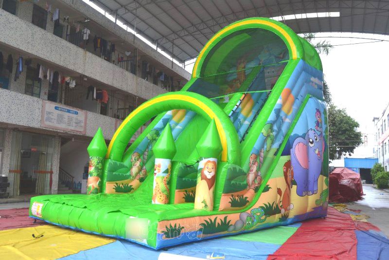 Wild Zoo Inflatable Slide Channal Inflatables