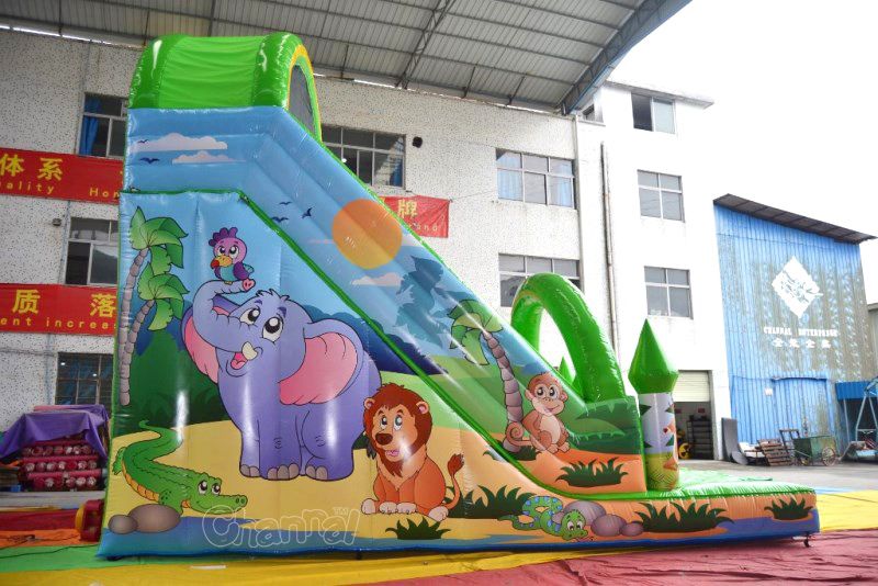Wild Zoo Inflatable Slide Channal Inflatables