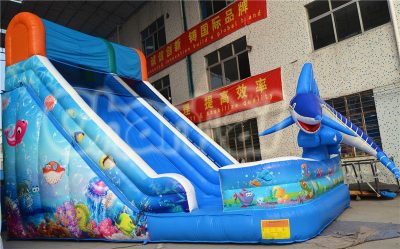 tuna inflatable slide