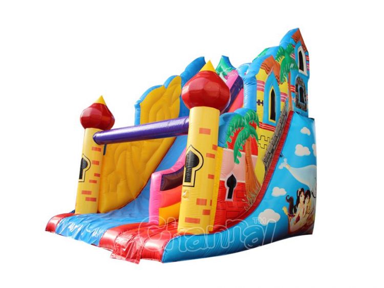 aladdin palace inflatable slide for sale
