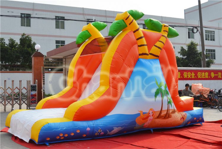 little mermaid inflatable slide for sale