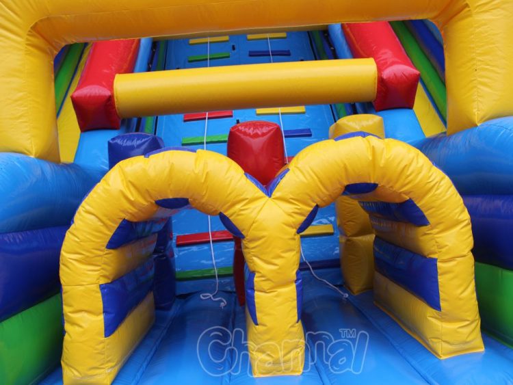 vertical rush climb and slide inflatable