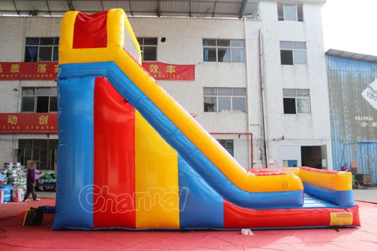 16 foot height dry slide for kids