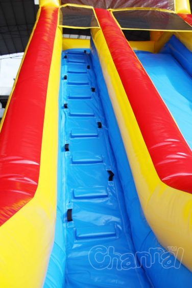 inflatable climbing stairs of 16 ft slide