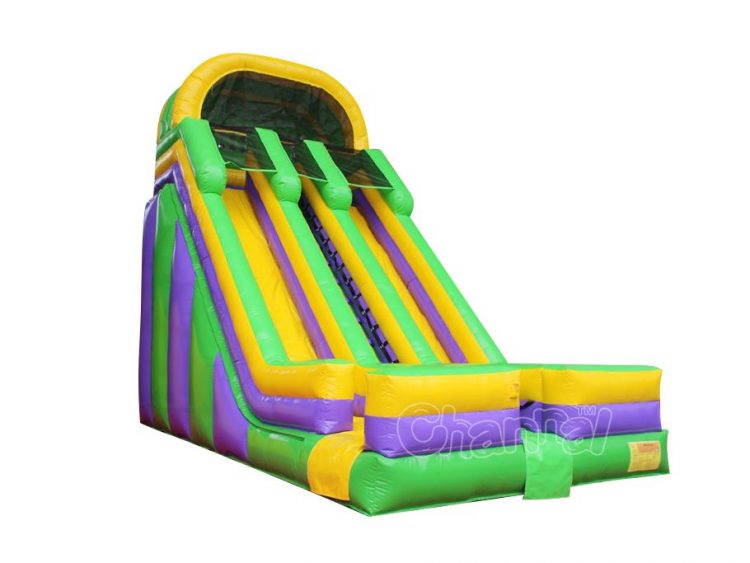 double lane inflatable slide for sale