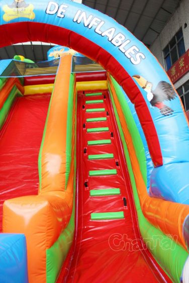 animal slide (climb steps)