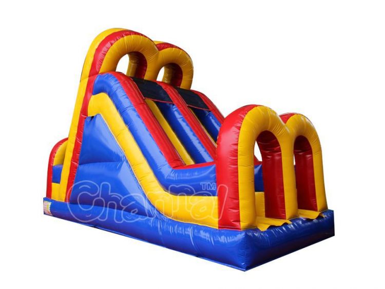 15 ft dual lane inflatable slide