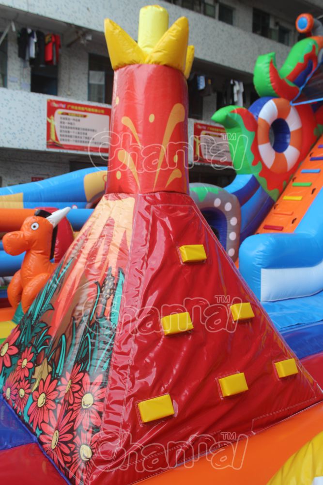 Minion Inflatable Slide Channal Inflatables