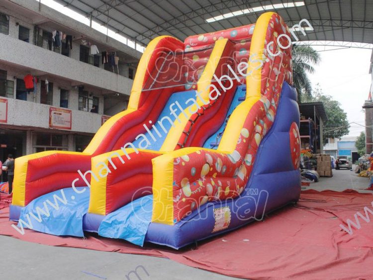 party balloon inflatable slide