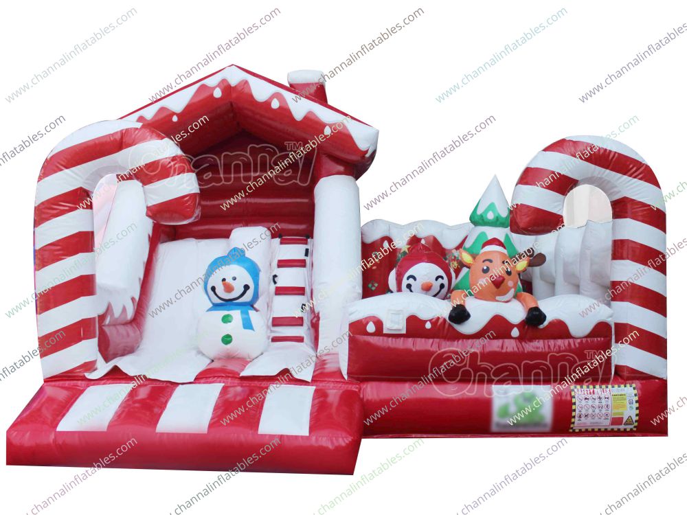 Christmas Inflatable Slide Channal Inflatables
