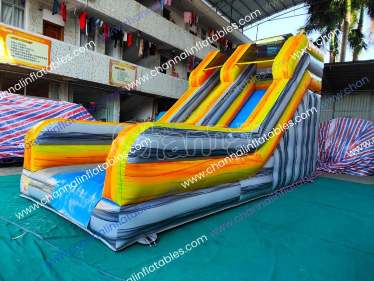 13 ft marble dry slide