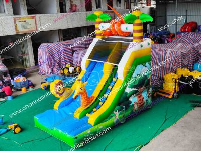 small animal kingdom slide for kids