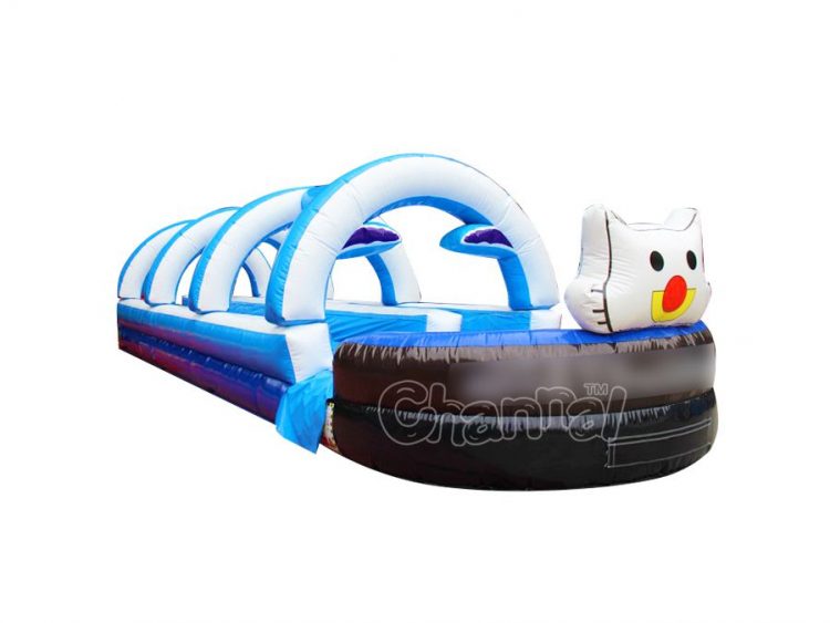 commercial double lane inflatable slip n slide for sale