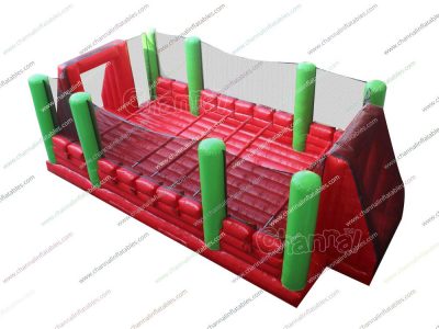 large inflatable human foosball court for sale