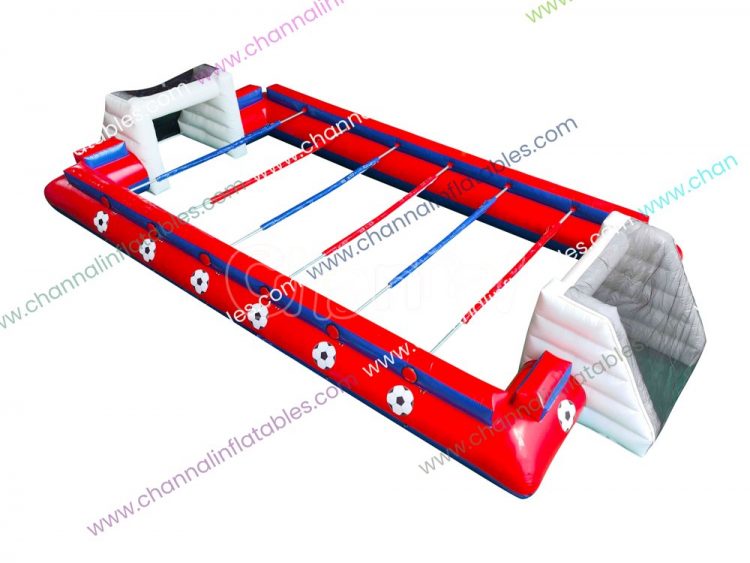 large inflatable table soccer field