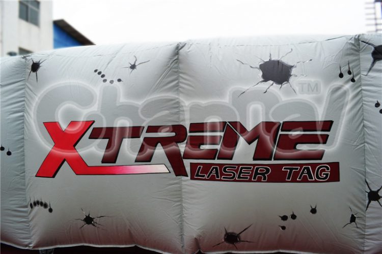 custom logo printing on laser tag