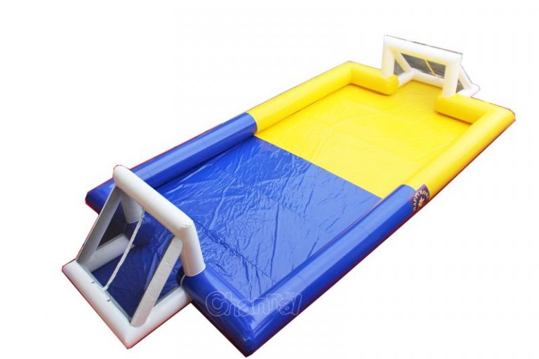 Water Soccer Soap Football Field for Sale Channal Inflatables