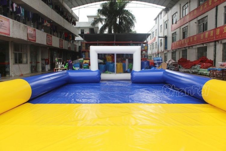 inflatable soccer field goal