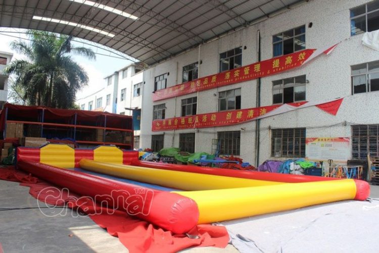 inflatable bowling lane