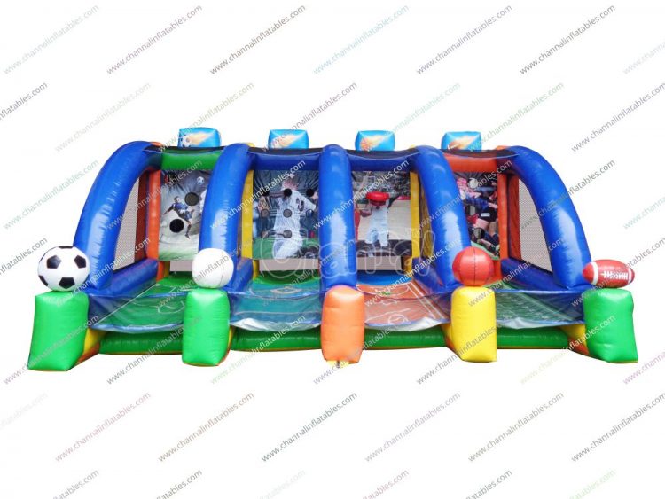 4 sports inflatable game