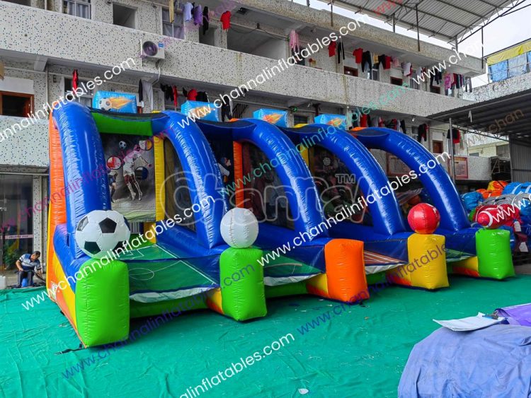 multi-sports inflatable game for carnival